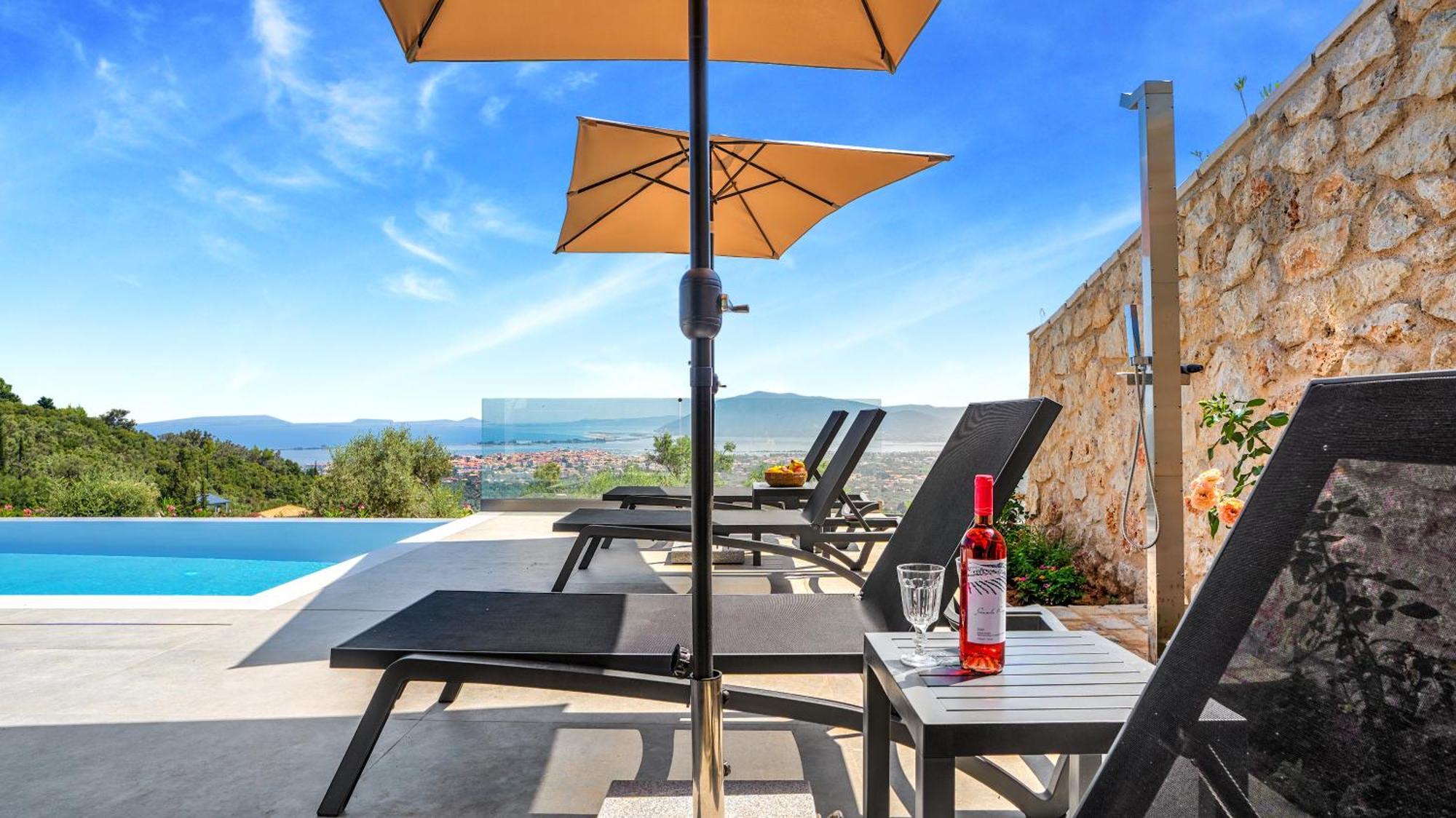 Ecstasy Luxury Villas Apolpaina Exterior photo