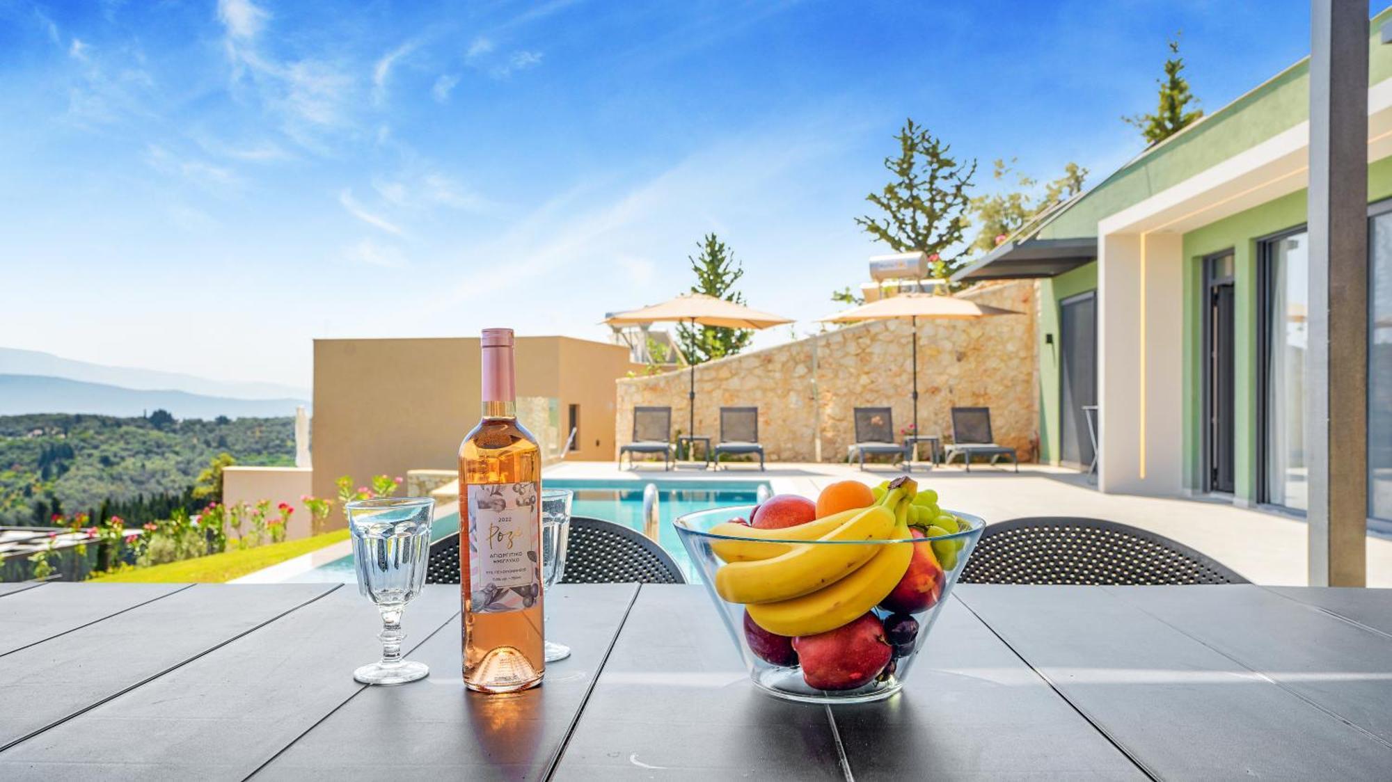 Ecstasy Luxury Villas Apolpaina Exterior photo